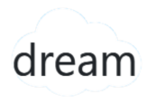 cloud with the word dream written inside